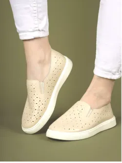 Мокасины летние с перфорацией