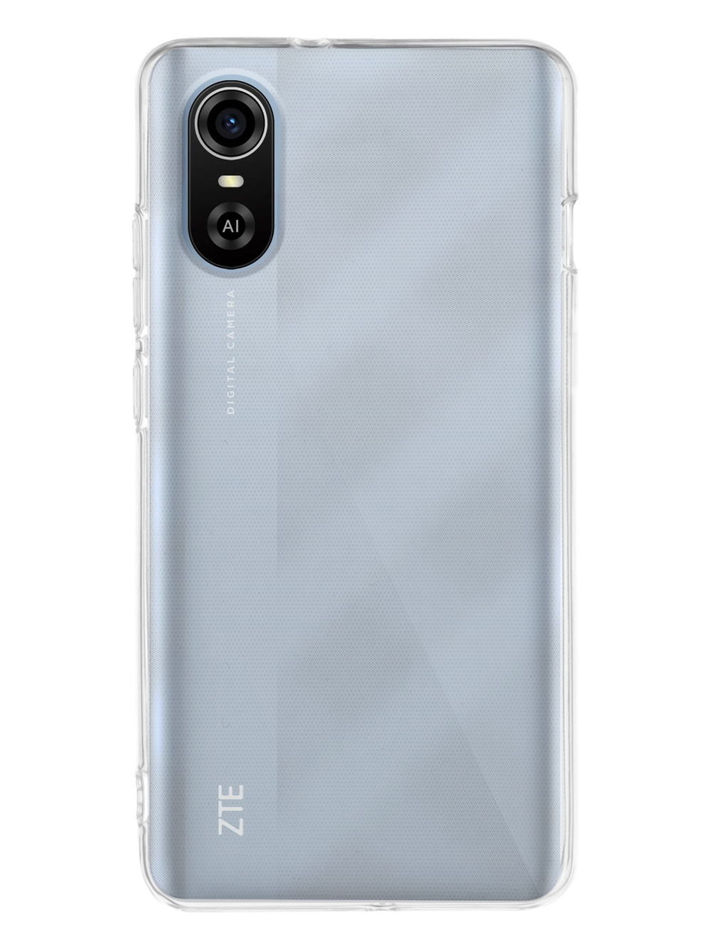 Чехол ROSCO для ZTE Blade A31 Plus оптом (арт. ZTE-BA31PLUS-TPU-TRANSPARENT)