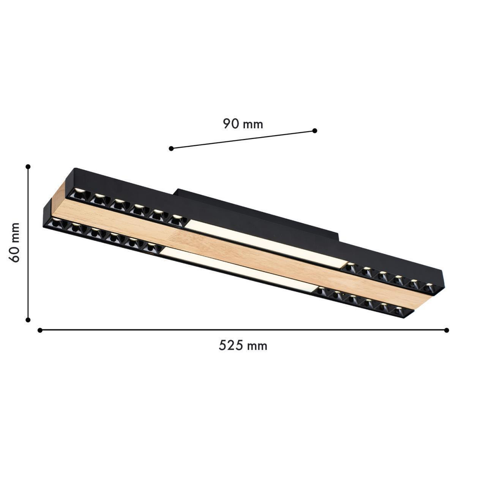 Потолочный светодиодный светильник F-Promo Zebra 4440-2C