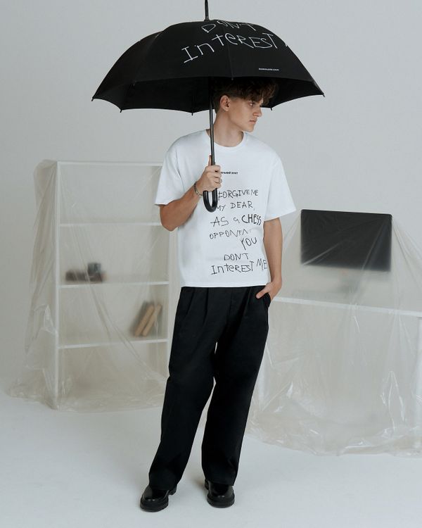 Зонт Forgive me черный - фото 3