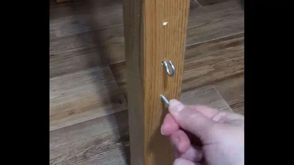 Крюк крепежный 3,5х50 мм с дюбелем, оцинкованная сталь, 8 шт в комплекте Stuzhnev