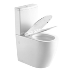 Унитаз напольный Azario LUMA TORNADO FLUSHING 364х600х830 безободковый, слив "Скрытое Торнадо", с быстросъемным сиденьем микролифт (AZ-1253ST)