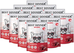 Влажный корм Best Dinner Базис полнорационный для кошек всех пород, курица, кусочки в соусе 75гр