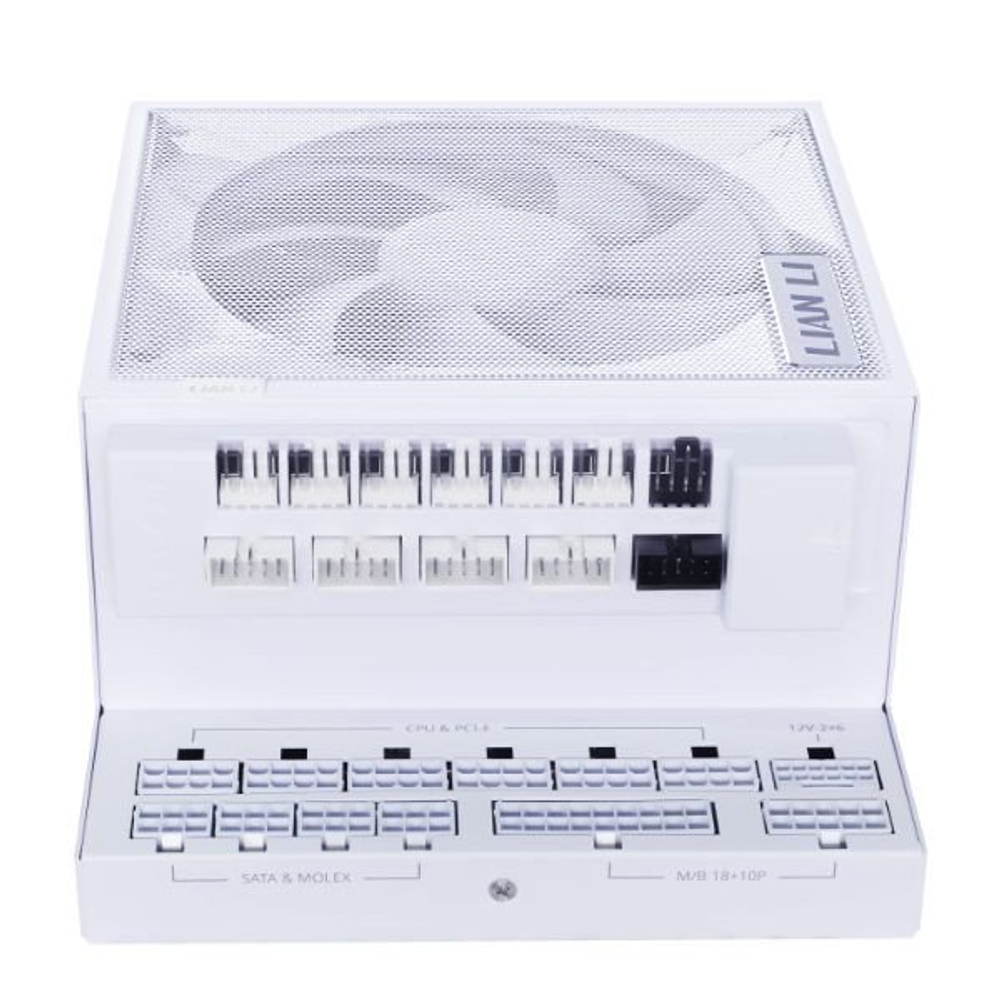 Блок питания Lian Li 1200W, EG1200G, Full Modular, 80+ GOLD, КПД 91.2%, Белый, G9P.EG1200G.WH00.EU