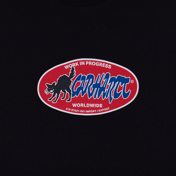 Футболка мужская Carhartt WIP Cat Sticker артикул:I032886 Футболка мужская Carhartt WIP Cat Sticker артикул:I032886 - купить в магазине Дайс