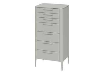 Комод Type высокии? 7 ящиков (серо-бежевый)
