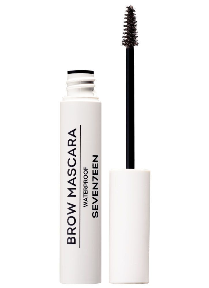 Seventeen Тушь для бровей Brow Mascara Waterproof, водостойкая, тон №01, Миндаль