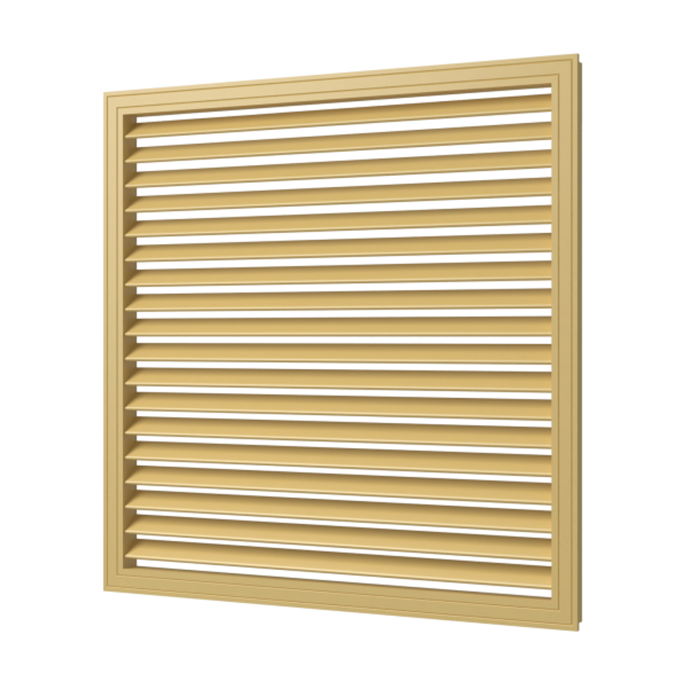 Решетка вентиляционная ПВХ для радиатора Era П6060Р 600х600 мм бежевая