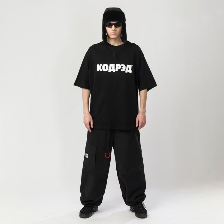 Футболка CODERED Over T Лого 30 ТМ, черный