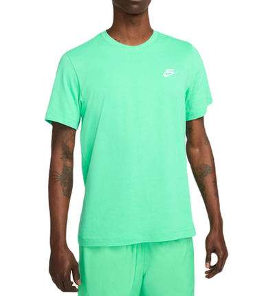Мужская теннисная футболка Nike Sportswear Club T-Shirt - spring green