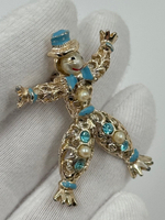 Брошь Клоун