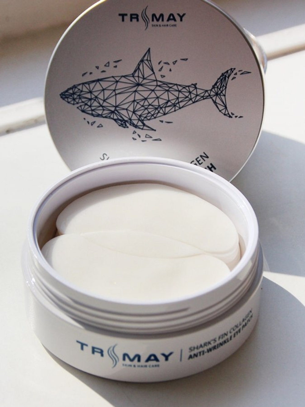 Антивозрастные патчи с коллагеном плавника акулы - TRIMAY Shark’s Fin Collagen Anti-wrinkle Eye Patch, 60 шт