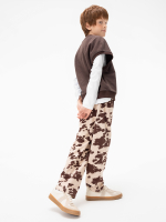 Брюки свободного кроя Mjölk Cow Camouflage