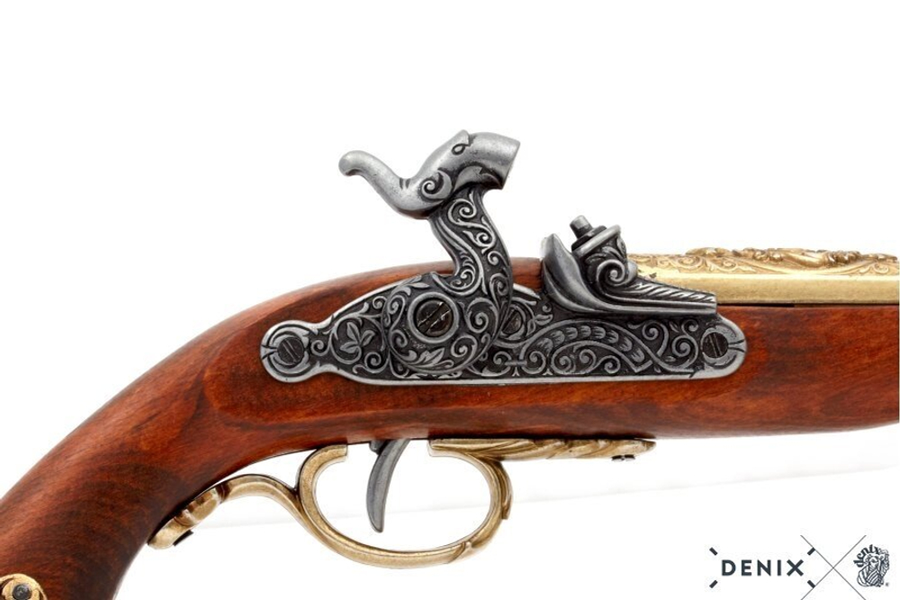 Пистоль итальянский, Брешиа, 1825 год, латунь  DE-1013-L