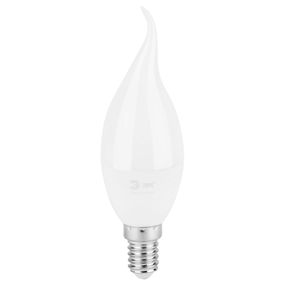 Лампа светодиодная ЭРА GREEN LINE LED BXS-6W-830-E14 GL 6Вт свеча на ветру теплый свет E14 | Лампы cветодиодные Свеча (B/C)