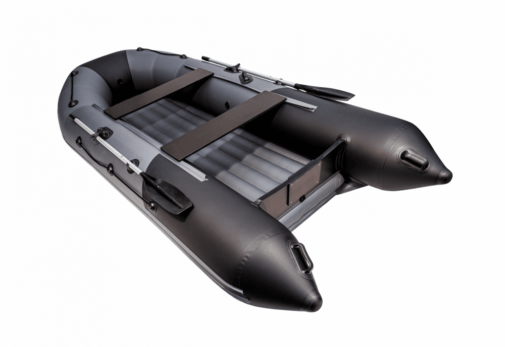 Лодка ПВХ ТАЙМЕНЬ NX 3400 НДНД PRO Серый