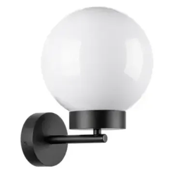 Уличный настенный светильник 1*Е27 373620 чёрный Bolla Lightstar