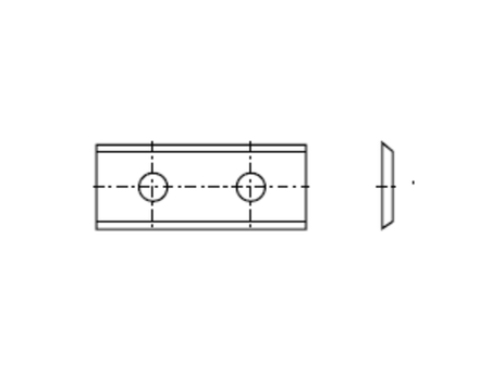 HM нож сменный TIGRA 30x12x1.5x14 35° T04F-CR