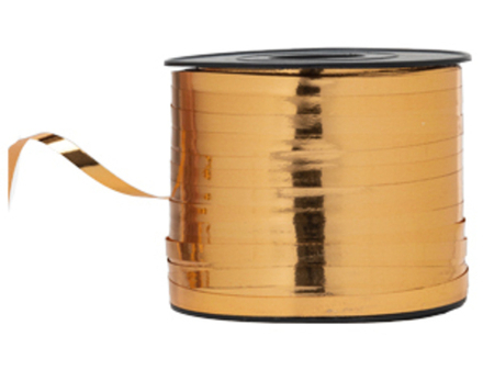 Лента металлиз 5ммХ250м бронзовая.
