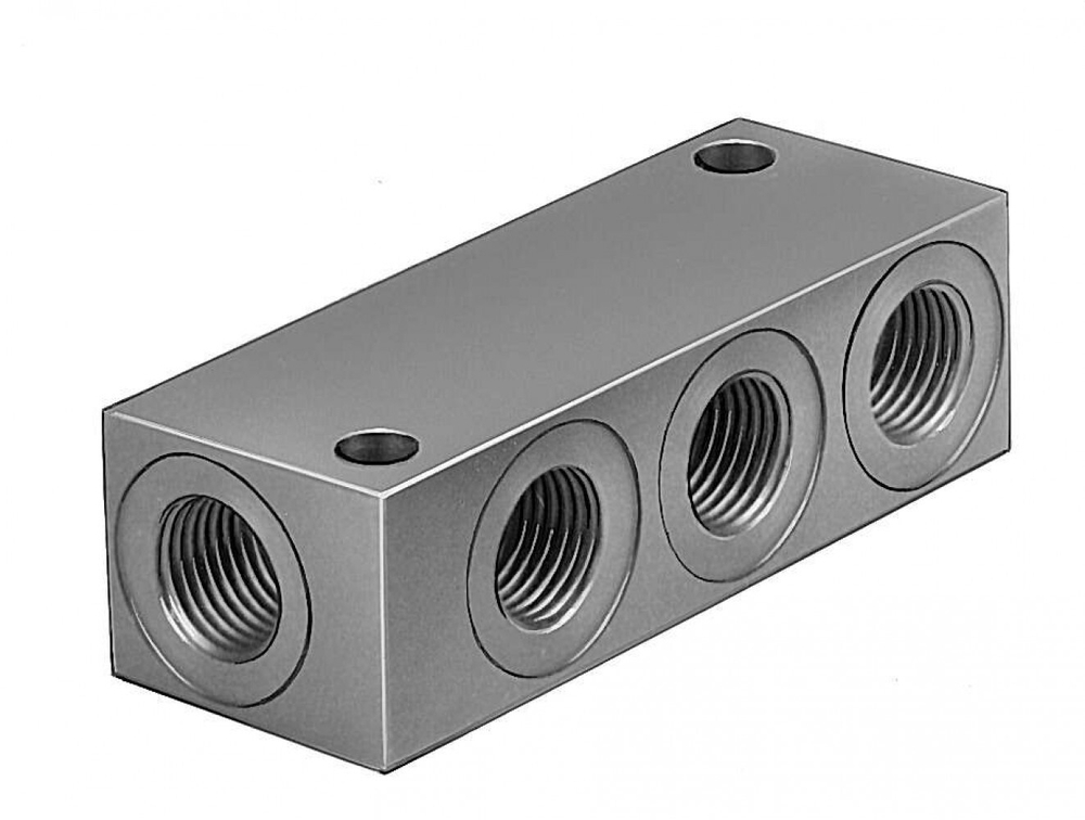 Коллектор разводящий блочный Festo FR-4-3/8-B