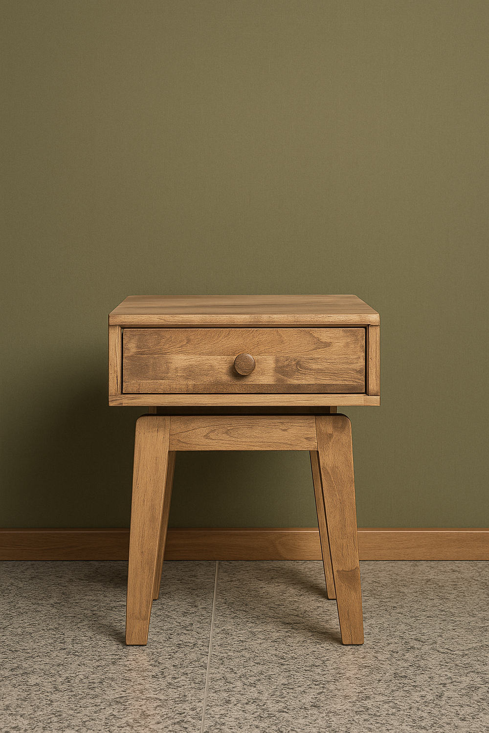 Тумба с ящиком из массива Birch Arch