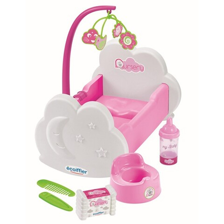 Ecoiffier - Детская колыбелька с мобилем 2873 / артикул   2873  / GTIN 3280250028734