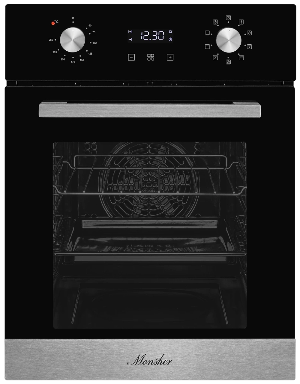 Встраиваемый электрический духовой шкаф Monsher MOE 4592 Acier