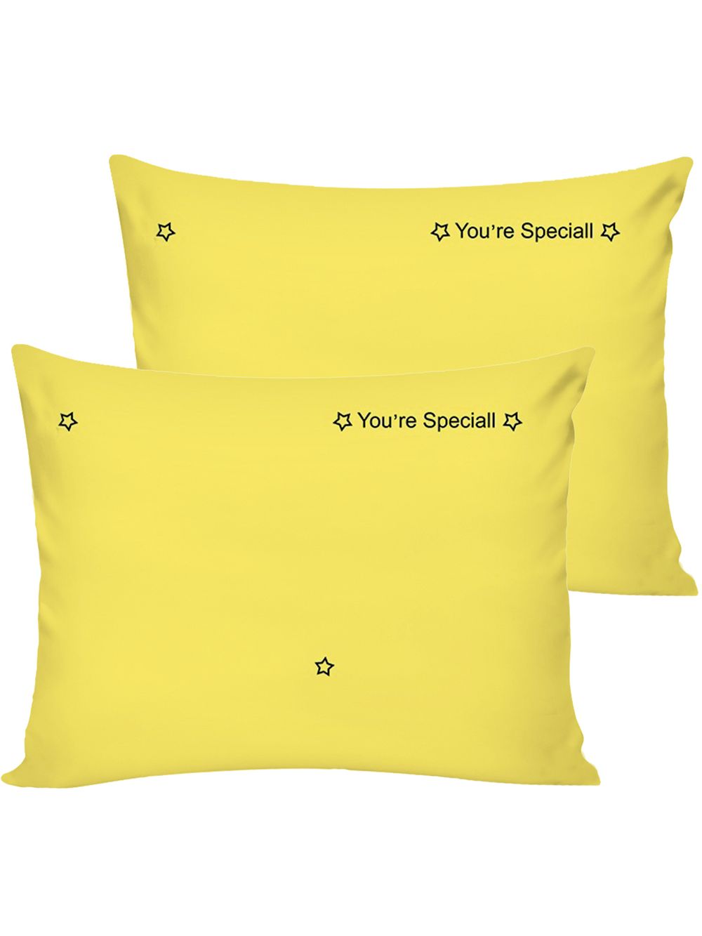 Наволочка комплект 2шт Полисатин Simple House "Smile" 50x70 см