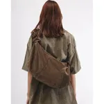 Сумка БИЧ Кросс-боди вельветовая хаки