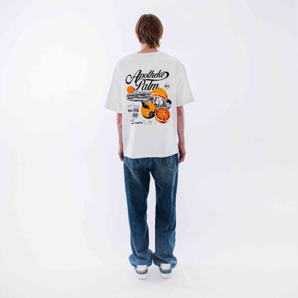 Футболка Dissident Apotheke белая