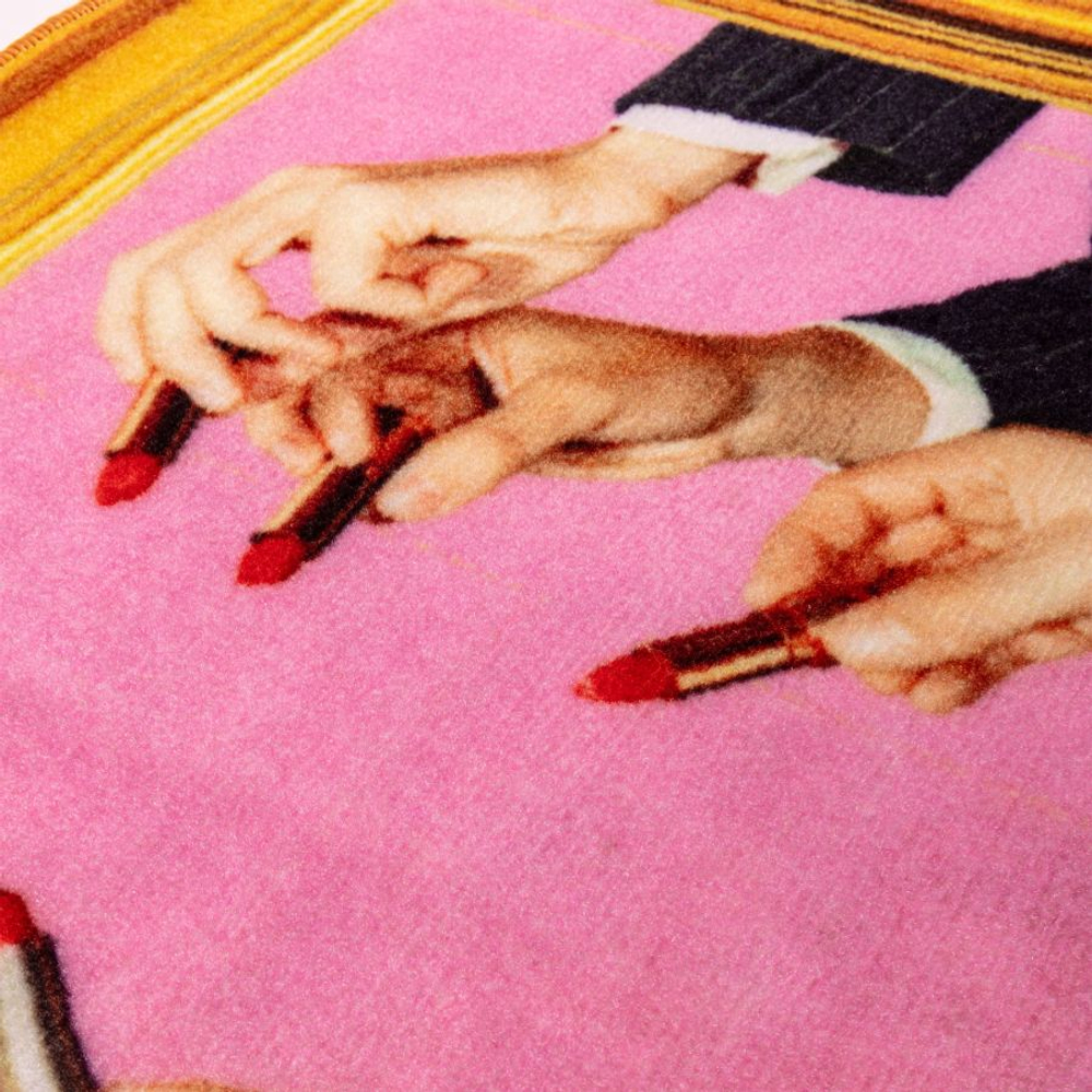 Коврик Lipstick Pink