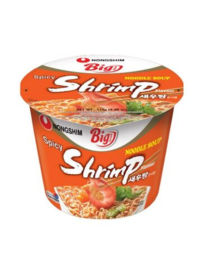 Лапша Nongshim Shrimp со вкусом креветок 115 г