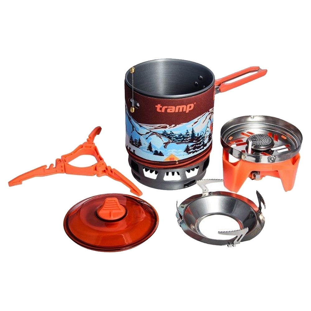 Система для приготовления пищи Tramp 1л. (оливковый)
