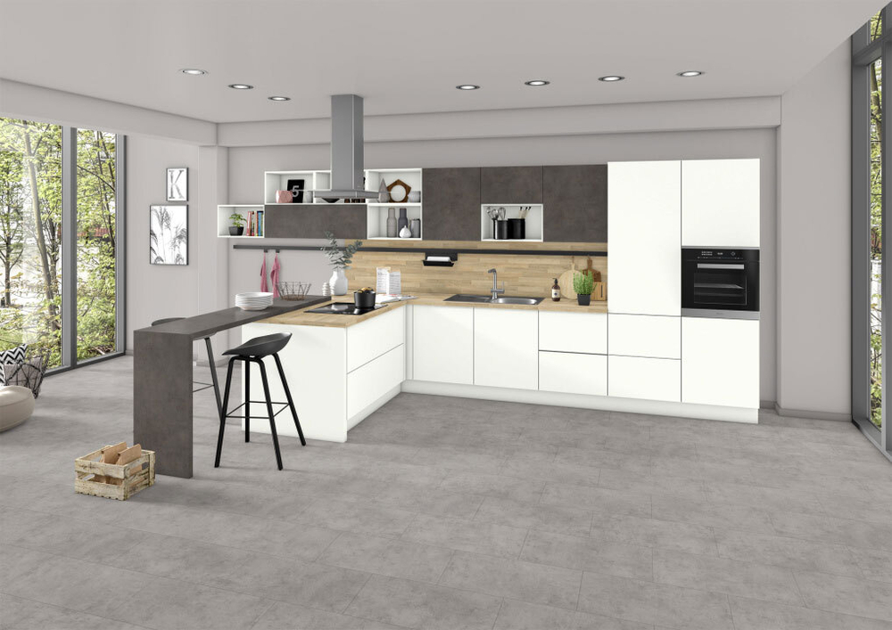 Ламинат Egger Pro Kingsize Aqua Plus EPL166 Бетон Чикаго светло-серый