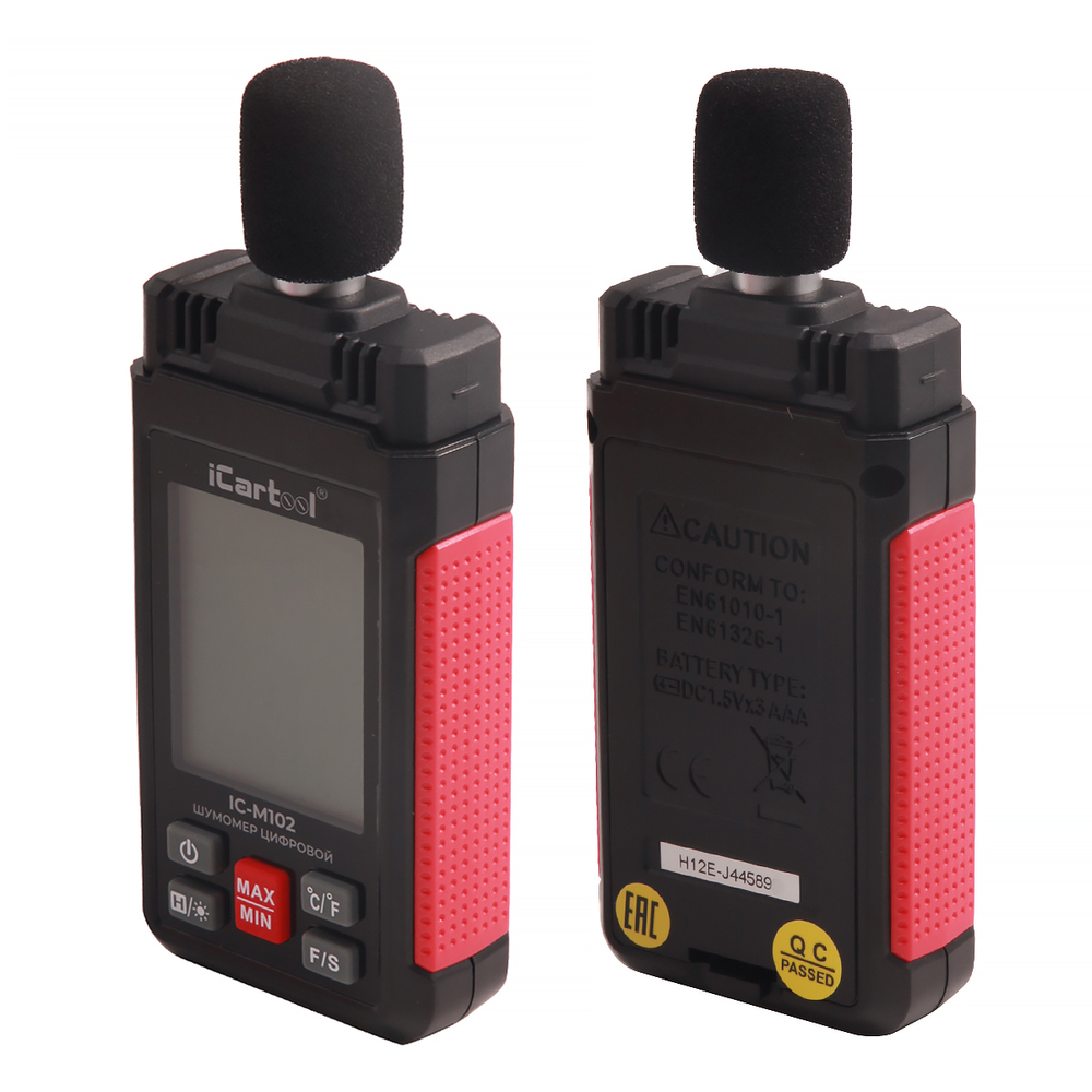 Шумомер цифровой iCartool IC-M102