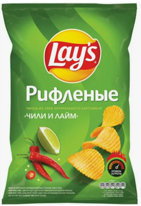 ЧИПСЫ LAYS ЧИЛИ И ЛАЙМ 125ГР