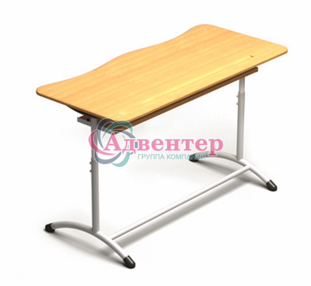 Парта двухместная Экстра 2Р с полкой