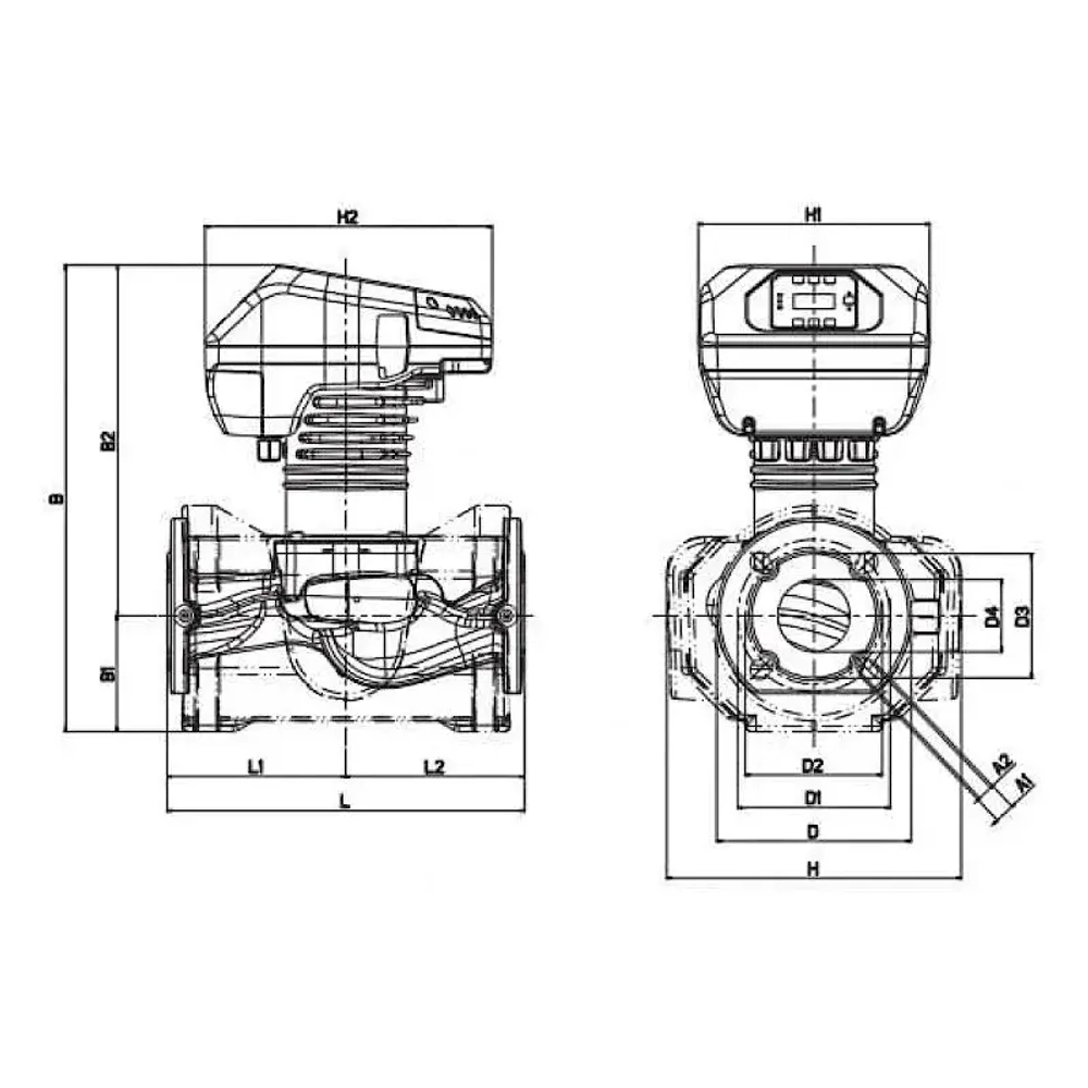 Насос циркуляционный промышленный DAB EVOPLUS B 40/340.65 M, 60150977