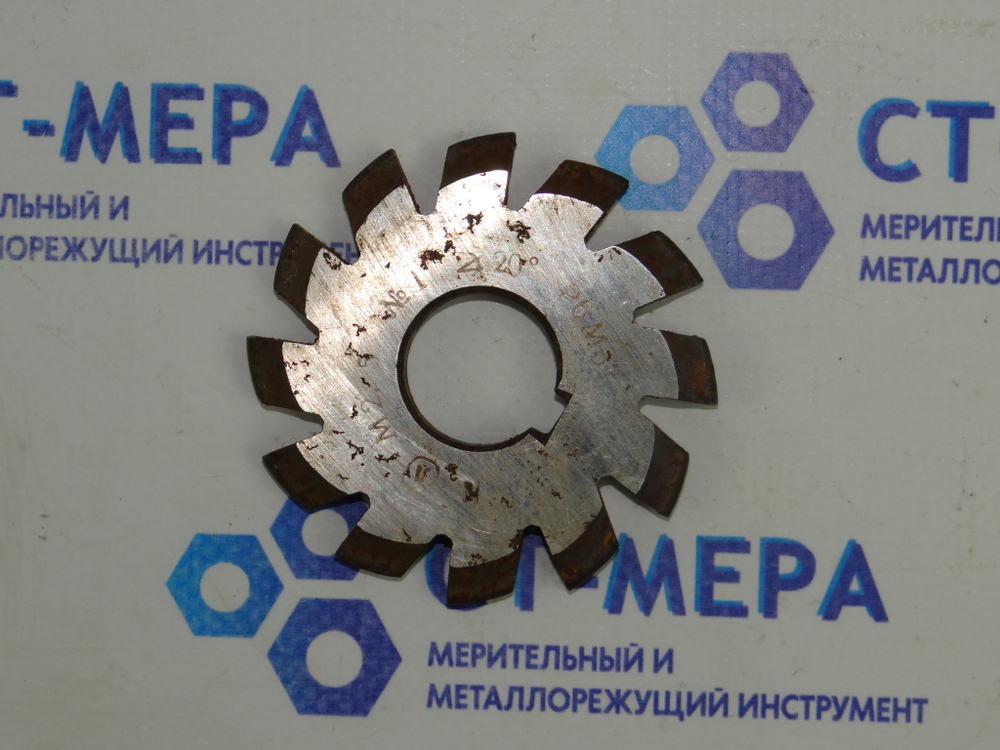 Фреза модульная М2.5 №1 (Р6М5) z=12