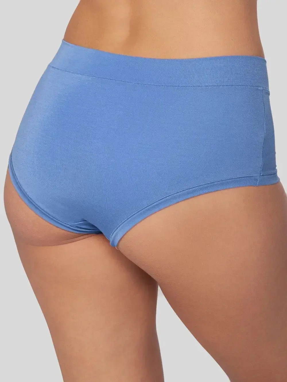 Трусы шорты высокие бамбук