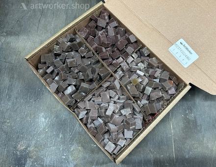 4D-230914BROWN2 (4 кг) - смальта разноформатная