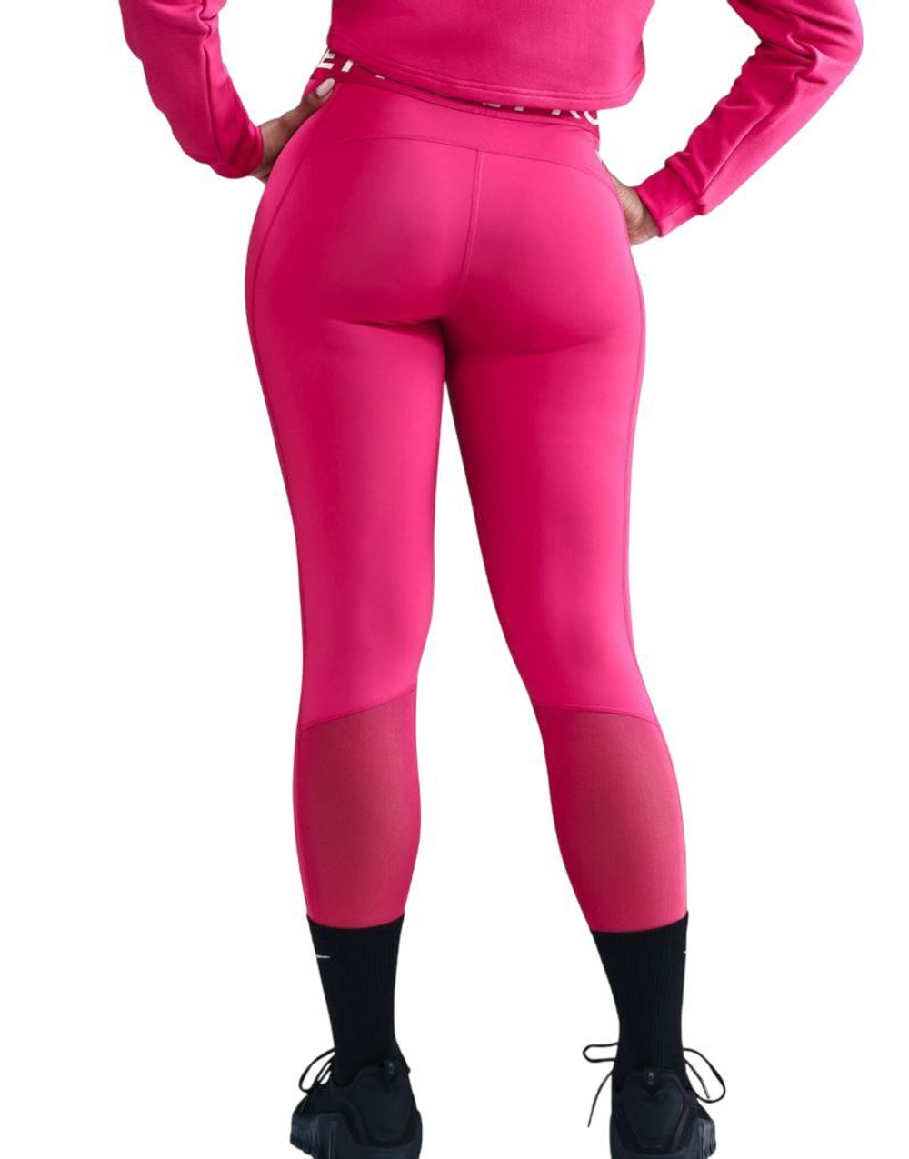 Женские леггинсы Nike Pro 365 - rush pink/white