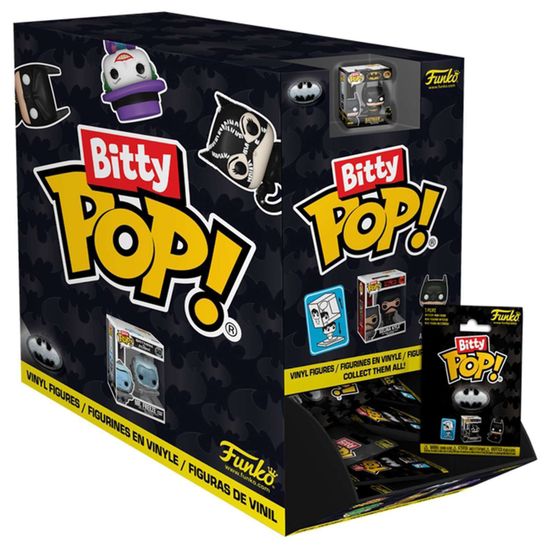 Фигурка Funko Bitty POP! Batman 85th Mystery 1 штука в ассортименте (из12) 81151 / Фигурка Фанко Битти ПОП! по мотивам вселенной "DC" (случайная)