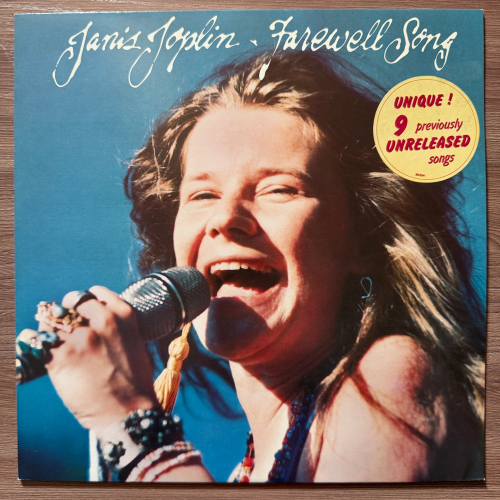 Janis Joplin ‎– Farewell Song (Голландия 1982г.) Т