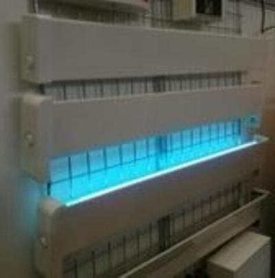 Облучатель бактерицидный ОБН 150 2х30 настенный АЗОВ