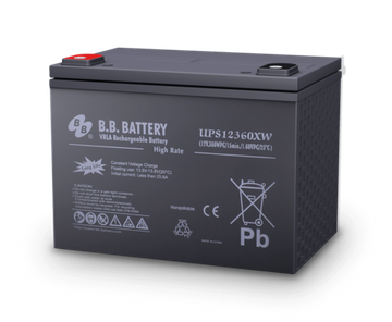 B.B. Battery UPS 12360XW