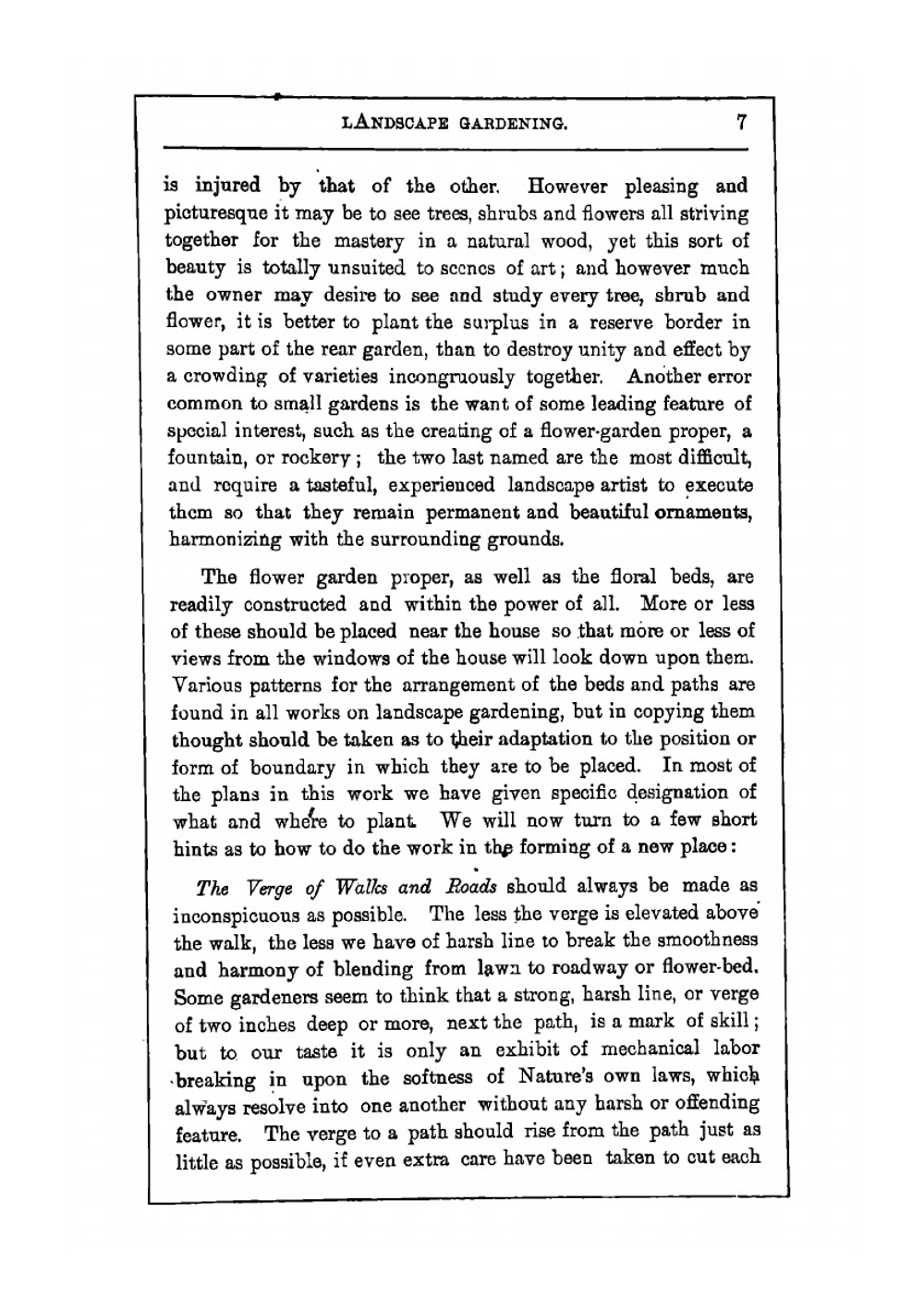 Hand book of practical landscape gardening | Elliott Franklin Reuben