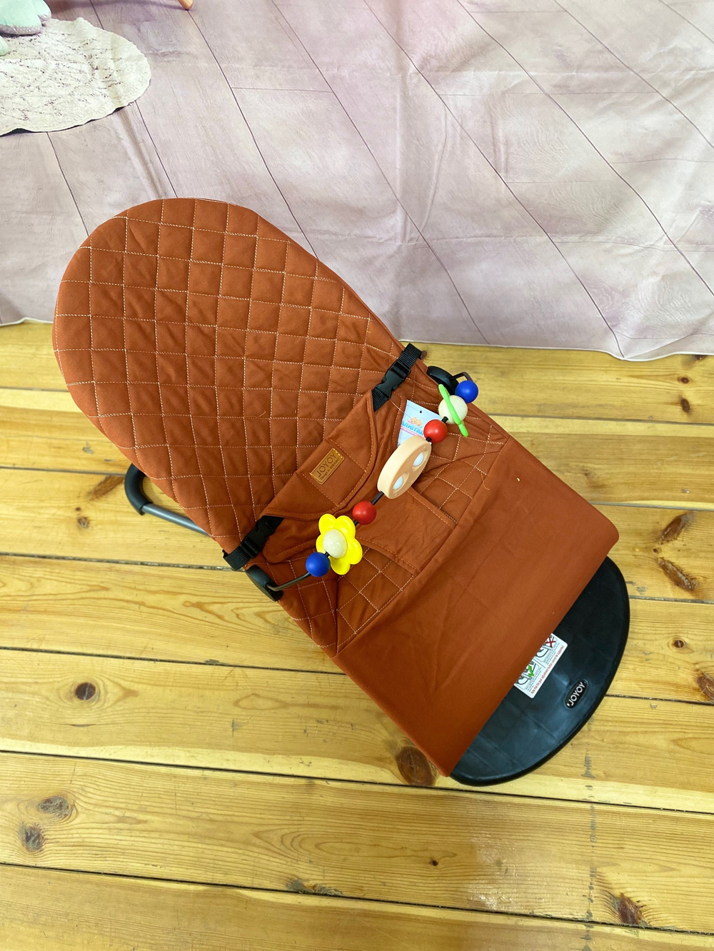 Шезлонг LM - 123 Красно-кирпичный