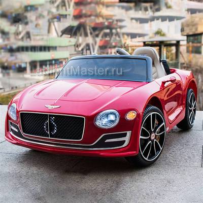Детский электромобиль "Bentley exp12" 12V, красный