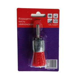 Кордщетка кистевая из абразивного нейлона, 25мм, "под дрель"